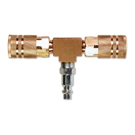 Primefit Primefit (2-Way) T-Style Air Manifold with Industrial 6